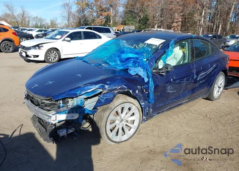 2021 Tesla Model 3 Long Range Dual Motor All-Wheel Drive from USA, damaged, VIN 5YJ3E1EB6MF980744